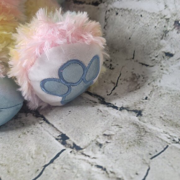 Spark Create Imagine Pastel Tie Dye Rainbow Plush Kitty Cat 18" - Picture 6 of 10